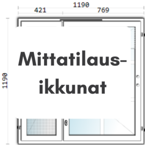 Mittatilaus-ikkunat - Ovikauppa.com
