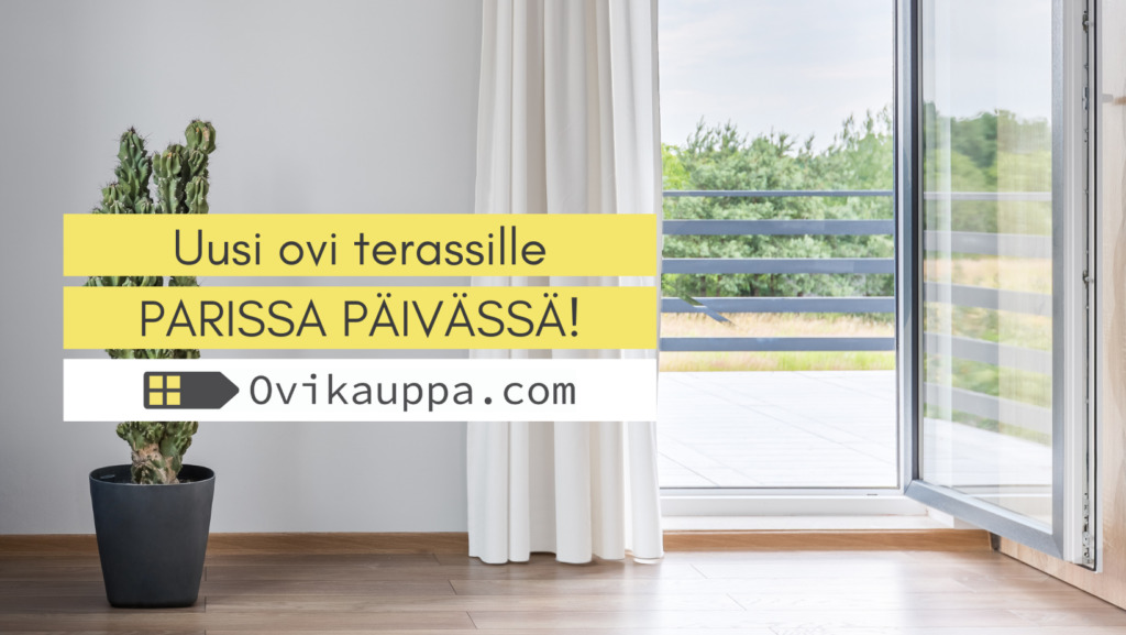 Parvekeovi parissa päivassä - Ovikauppa.com