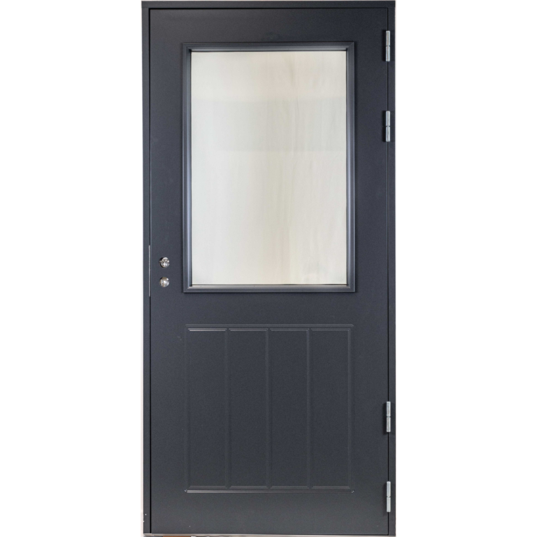 Parvekeovi Myllyn ovet Kärnä M12 tummanharmaa 9-10x19-21