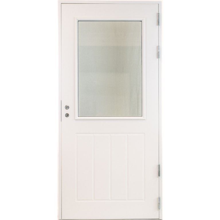 Parvekeovi Myllyn ovet Kärnä M12 valkoinen 8-10x19-21