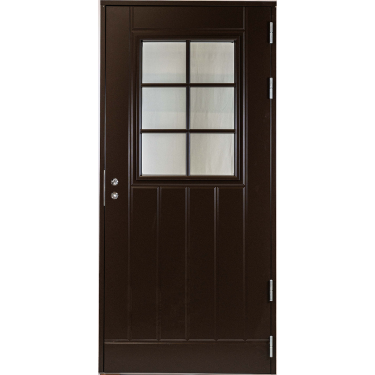 Ulko-ovi Myllyn ovet Kymö ruskea 9-10x19-21