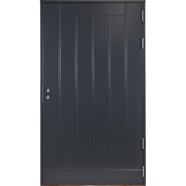 Varaston ovi Myllyn ovet Etu-Toulat tummanharmaa 12x21