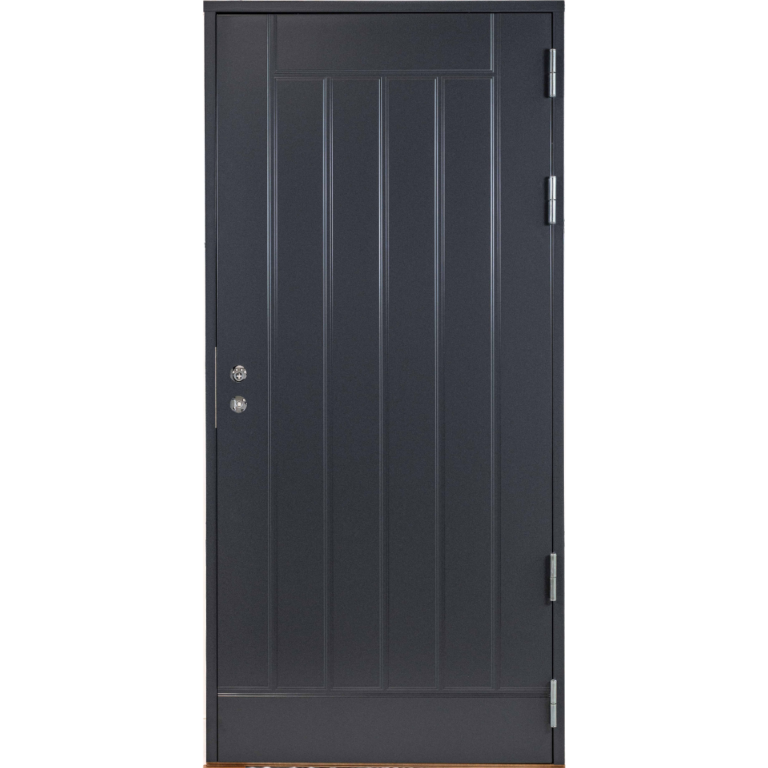Varaston ovi Myllyn ovet Etu-Toulat tummanharmaa 8-10x18-21