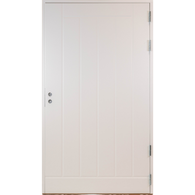 Varaston ovi Myllyn ovet Etu-Toulat valkoinen 12x21