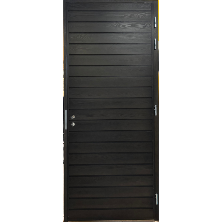 Ulko-ovi Puustamo Paljakka Mänty 10x21-23 kuultokäsitelty piki